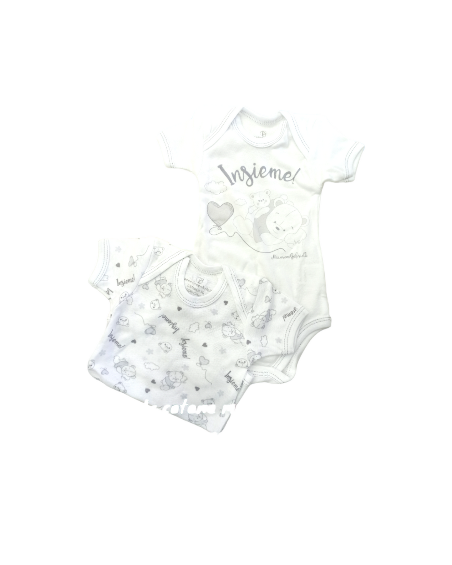 Coppia Body americano cotone M/M NG 200 G