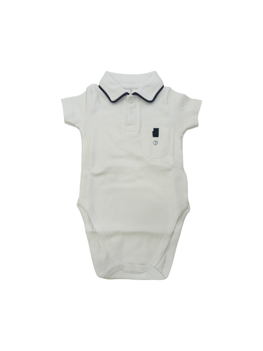 Polo a body cotone M/M NG 225 W/B