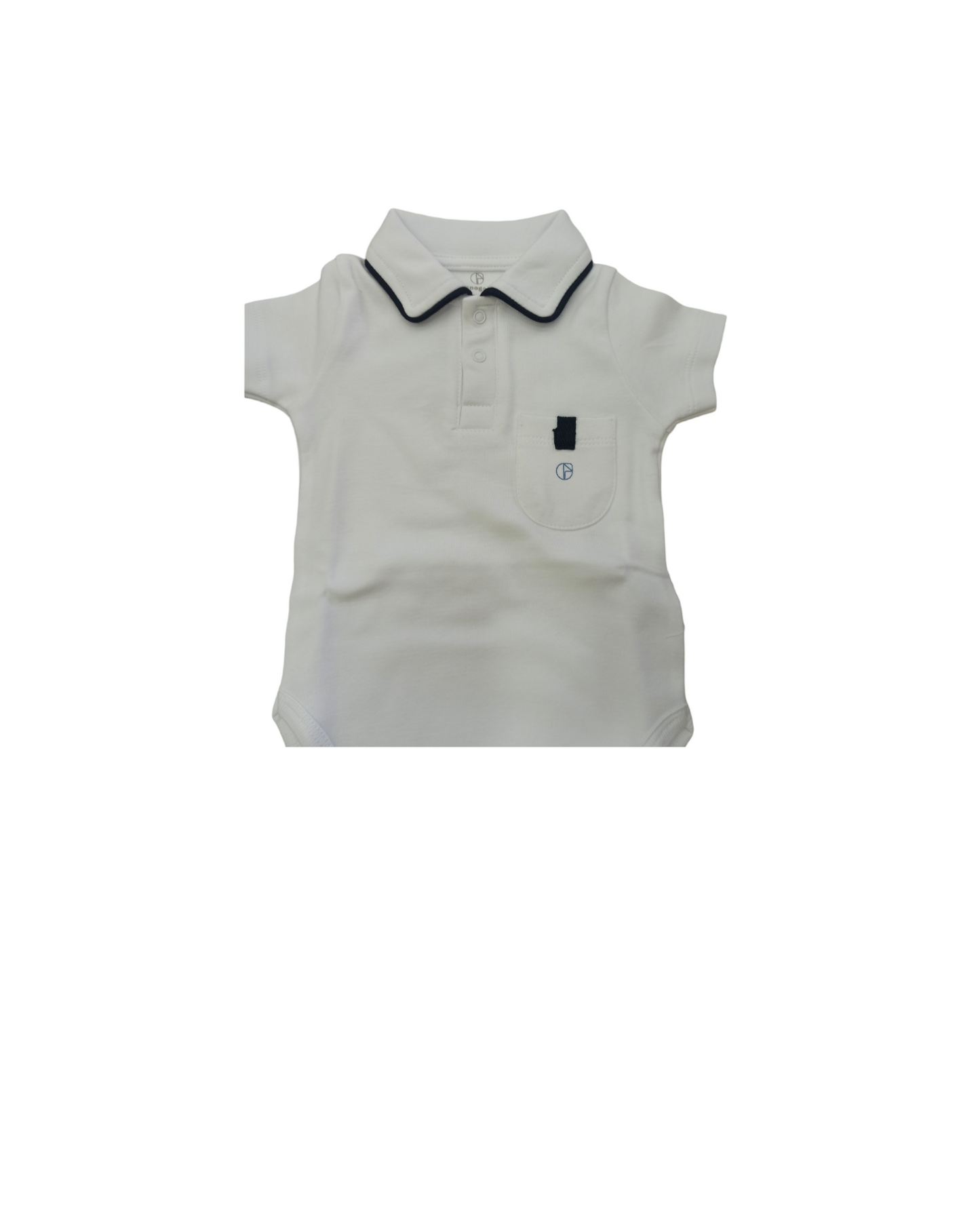 Polo a body cotone M/M NG 225 W/B