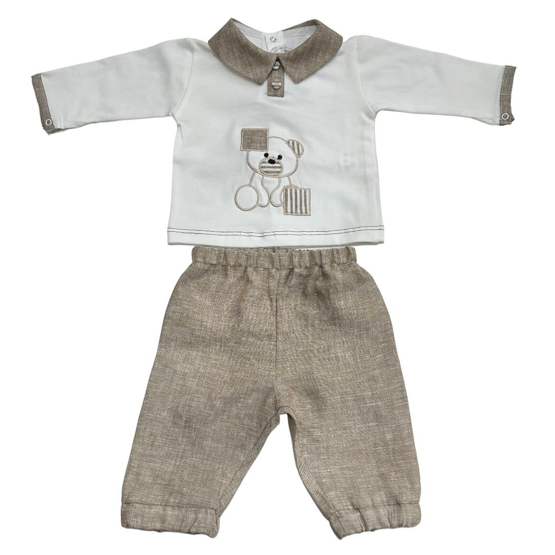 Completo clinico nascita cotone Teneri & Belli TS 251