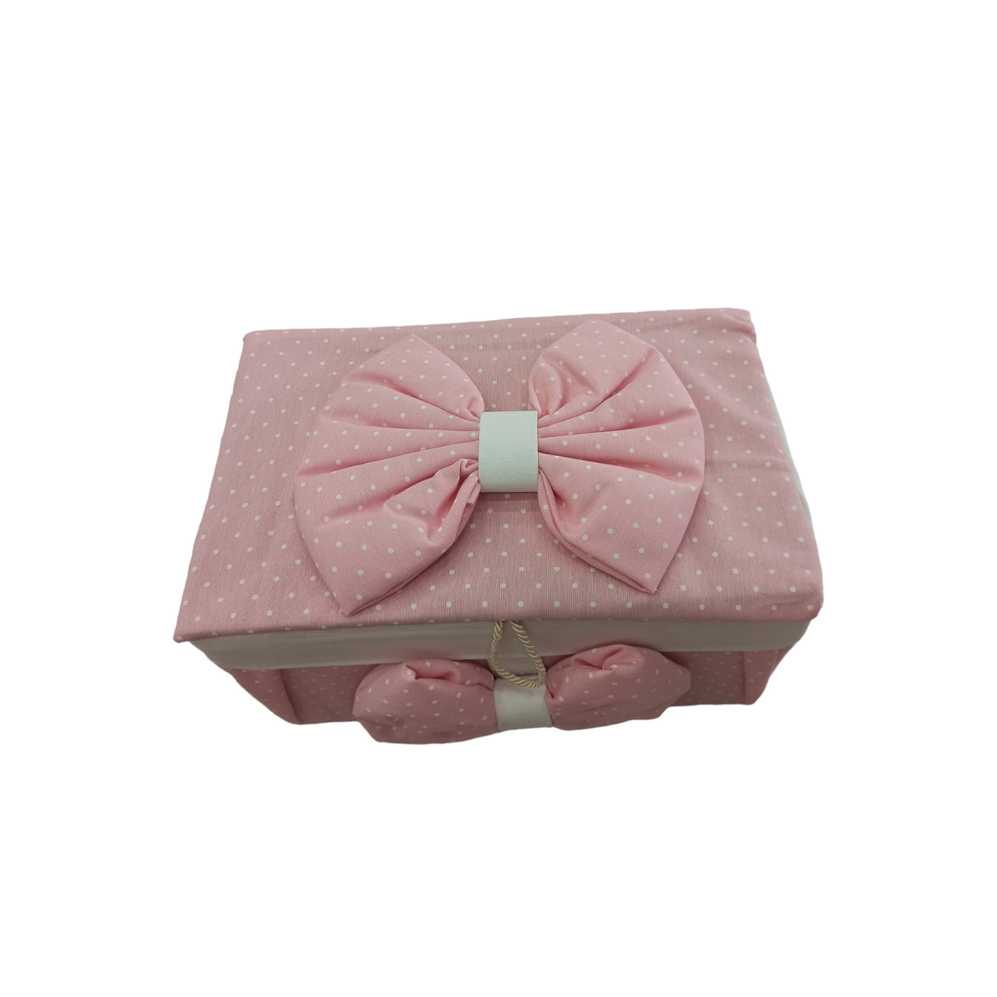 Baule in tessuto con fiocco B 01 P