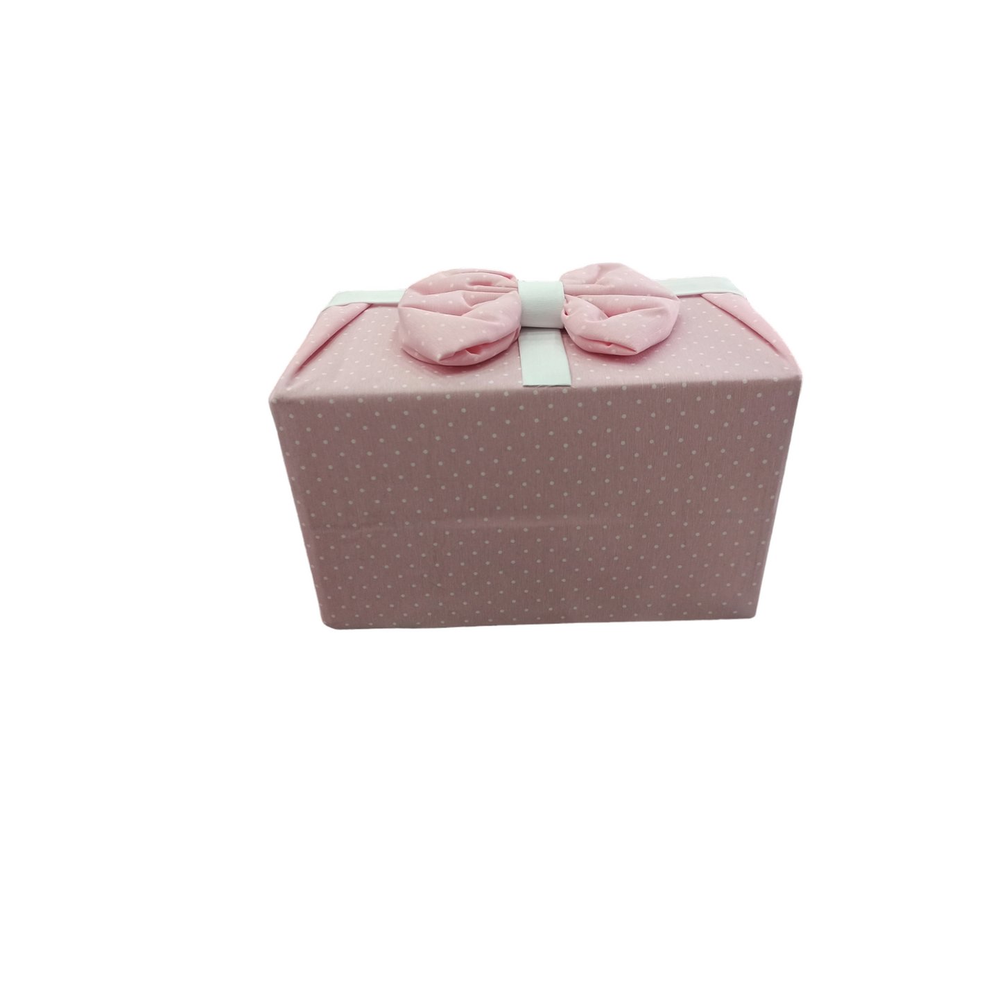 Baule in tessuto con fiocco B 01 P