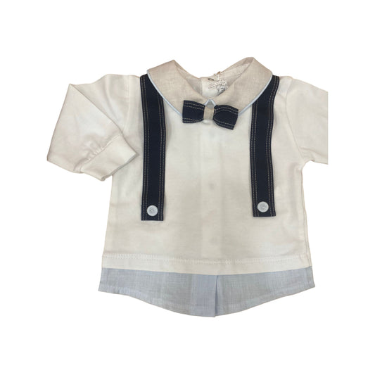 Completo clinico cotone nascita Teneri & Belli TS 159