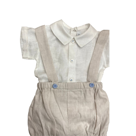 Pagliaccetto nascita cotone Teneri & Belli TP 157