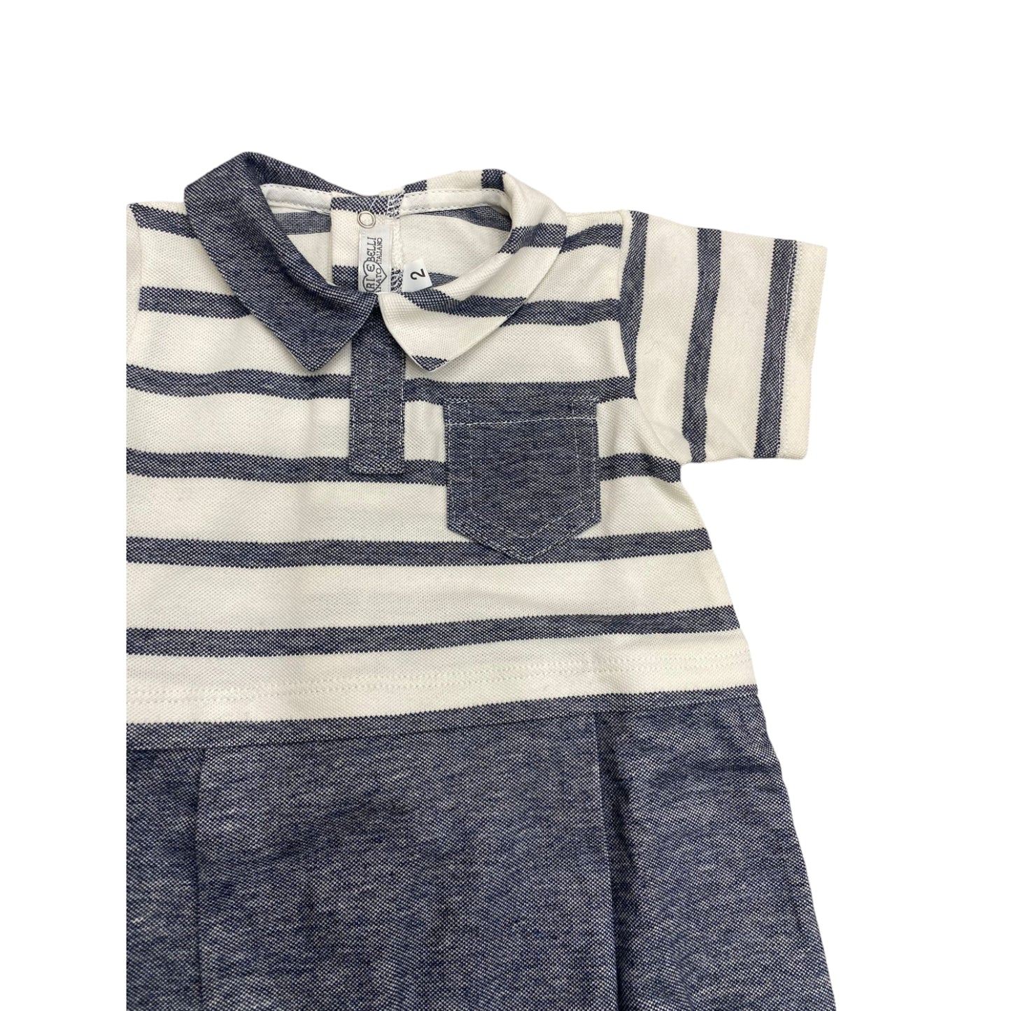 Pagliaccetto nascita cotone Teneri & Belli TP 859