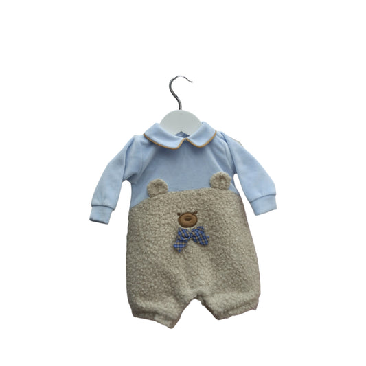 Pagliaccetto ciniglia e pelliccia Teneri & Belli TP 303