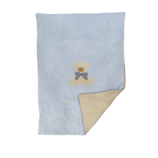 Coperta in ciniglia e pelliccia Teneri & Belli TC 303