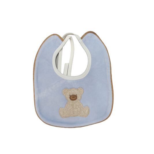 Coordinato cappello e bavetta ciniglia Teneri & Belli TR 303