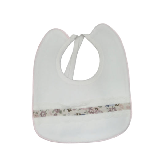 Coordinato cappello e bavetta ciniglia Teneri & Belli TR 306