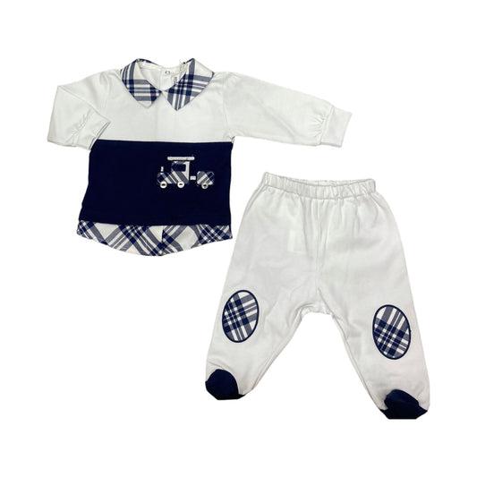 Completo clinico cotone nascita Teneri & Belli TS 851