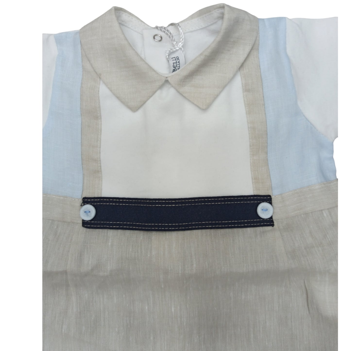 Pagliaccetto nascita cotone Teneri & Belli TP 159