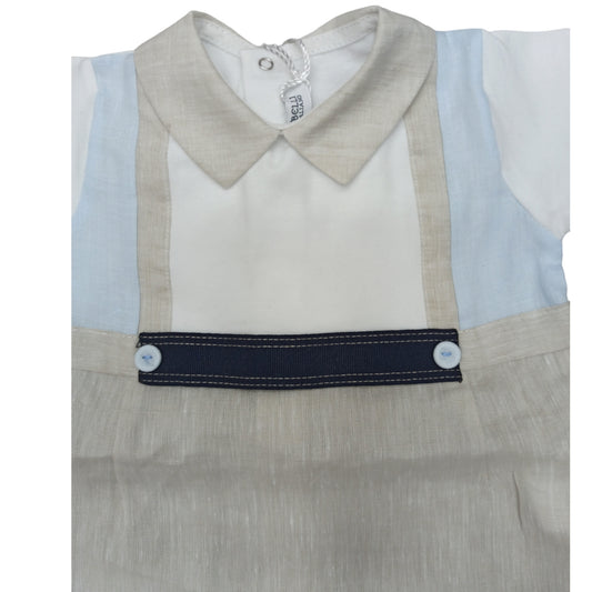 Pagliaccetto nascita cotone Teneri & Belli TP 159