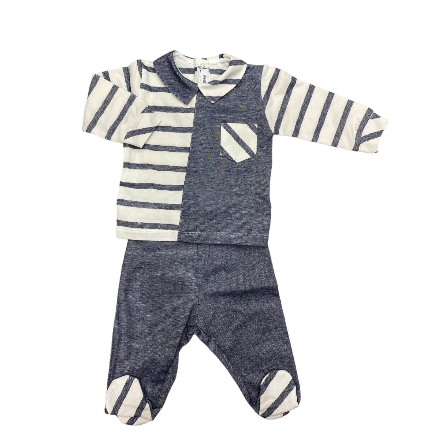 Completo clinico cotone nascita Teneri & Belli TS 859