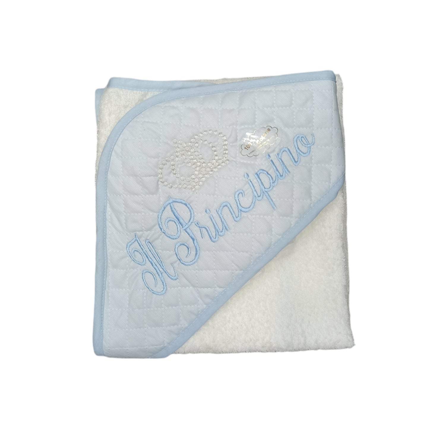 Accappatoio spugna ricamato Nancy Baby 490 A