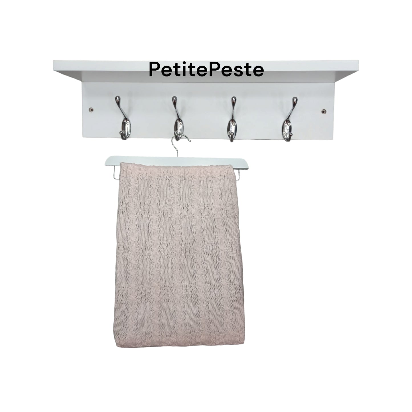 Coperta culla lana treccia Nazareno Gabrielli NG 471 P
