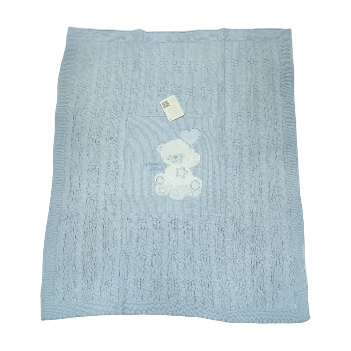Coperta in lana ricamata Nazareno Gabrielli NG 473 A