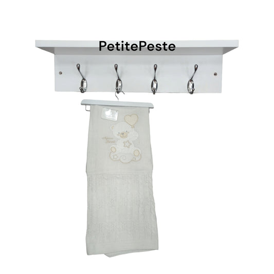 Coperta in lana ricamata Nazareno Gabrielli NG 473 W