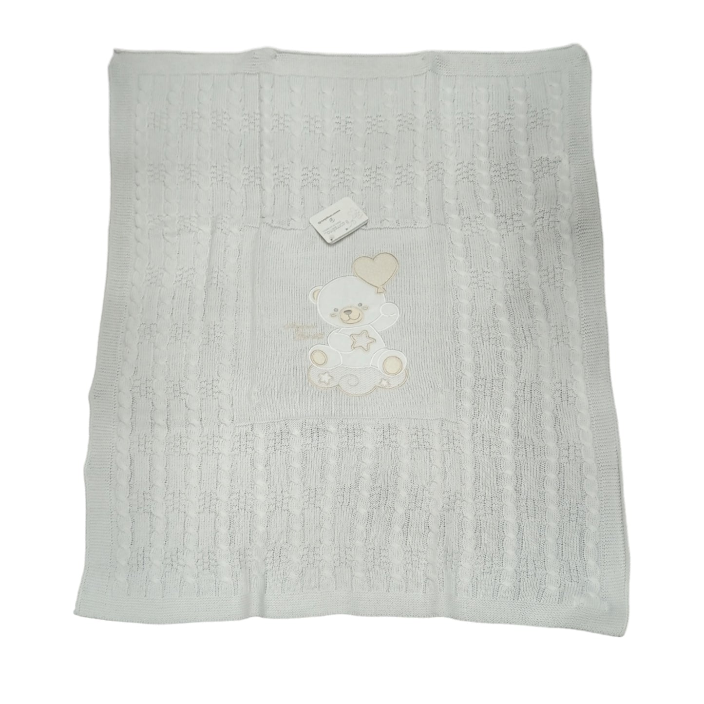 Coperta in lana ricamata Nazareno Gabrielli NG 473 W