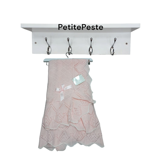 Coperta in lana ricamata Nazareno Gabrielli NG 478 P