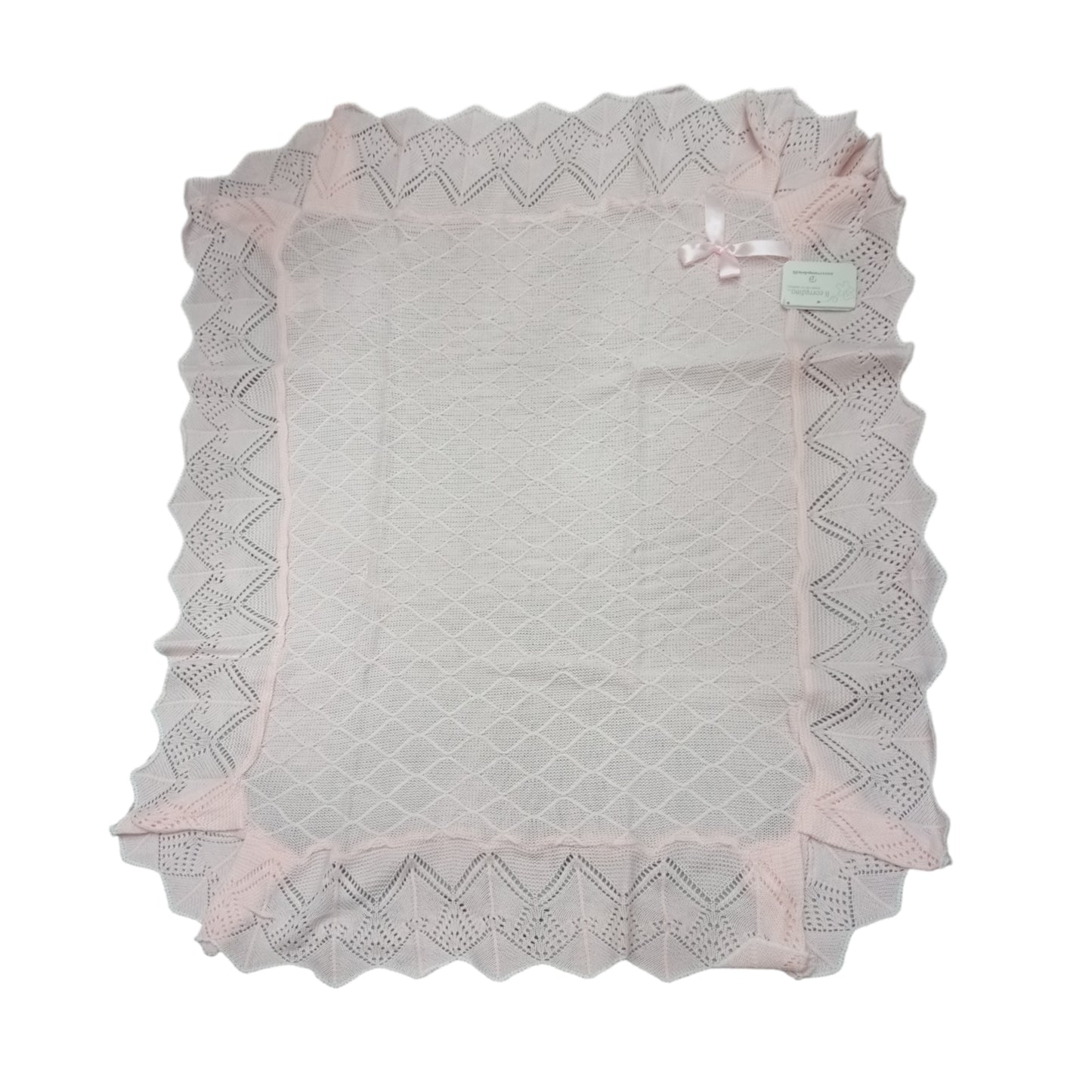 Coperta in lana ricamata Nazareno Gabrielli NG 478 P