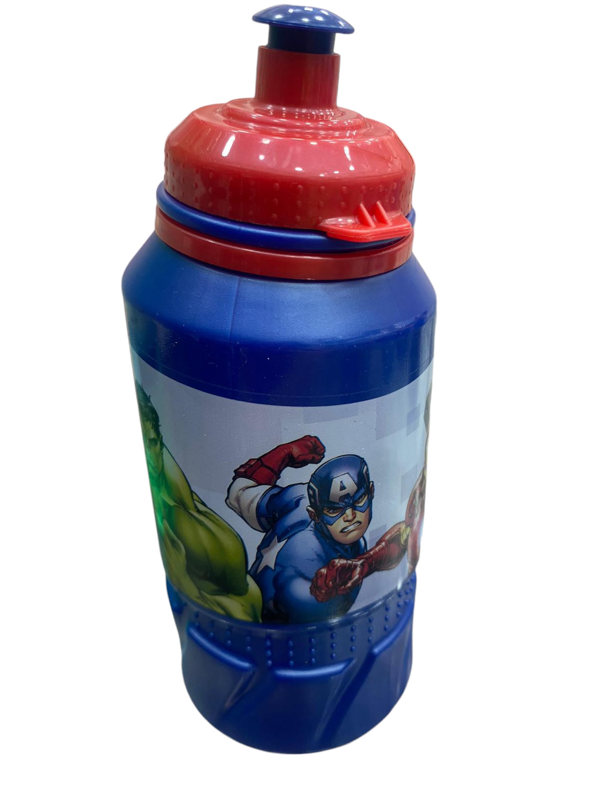 Bottiglia in plastica con tappo a pressione Avengers 4