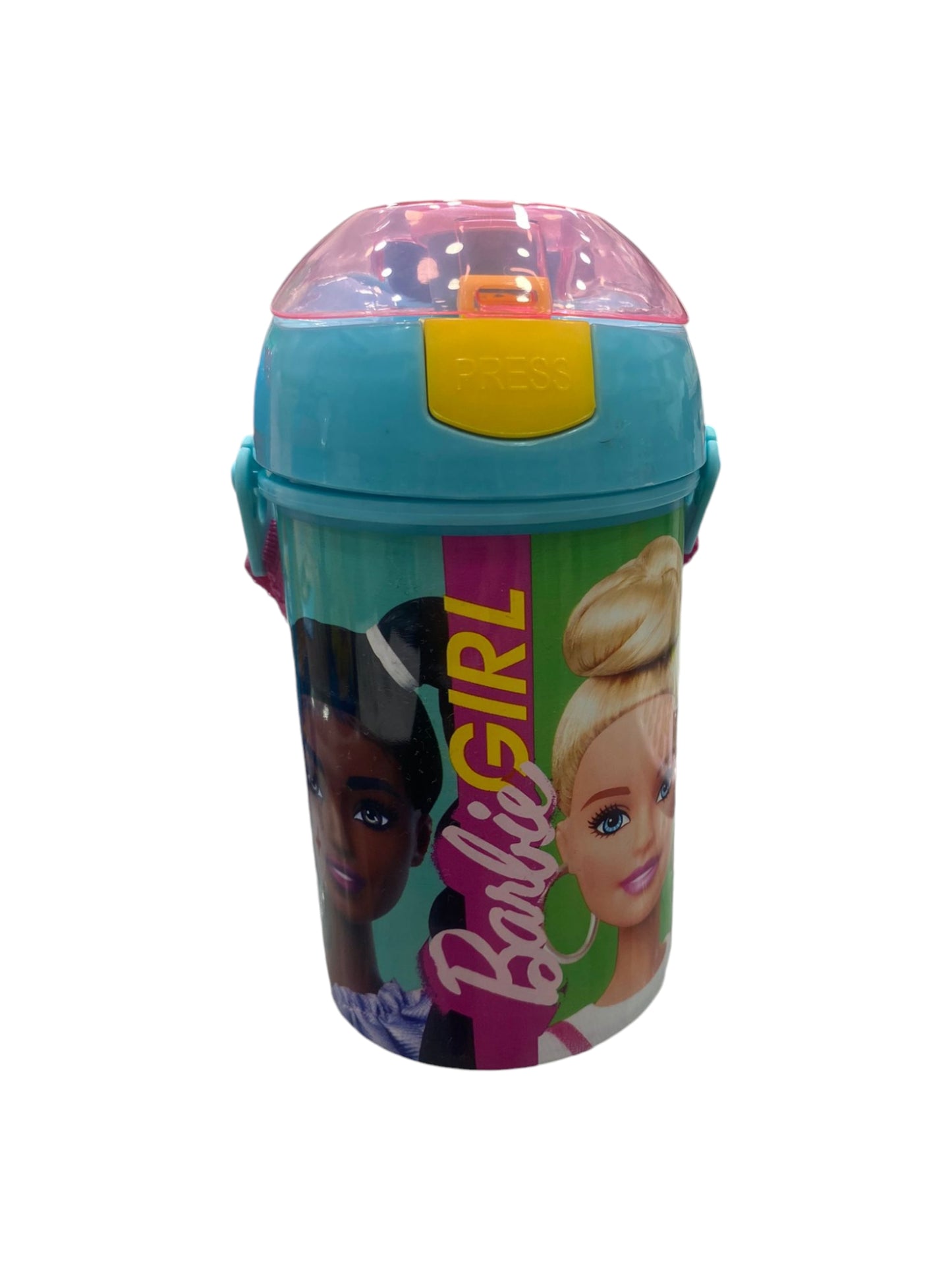 Borraccia con beccuccio e coperchio Barbie