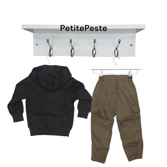 Completo tuta caldo cotone Small Gang S-9320 N