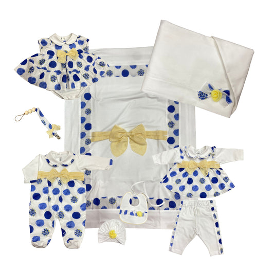 Set lenzuola cotone culla Teneri & Belli TL 252