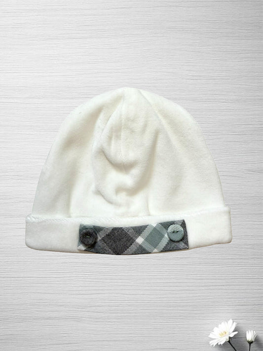 Coordinato cappello e bavetta ciniglia Teneri & Belli TR 403