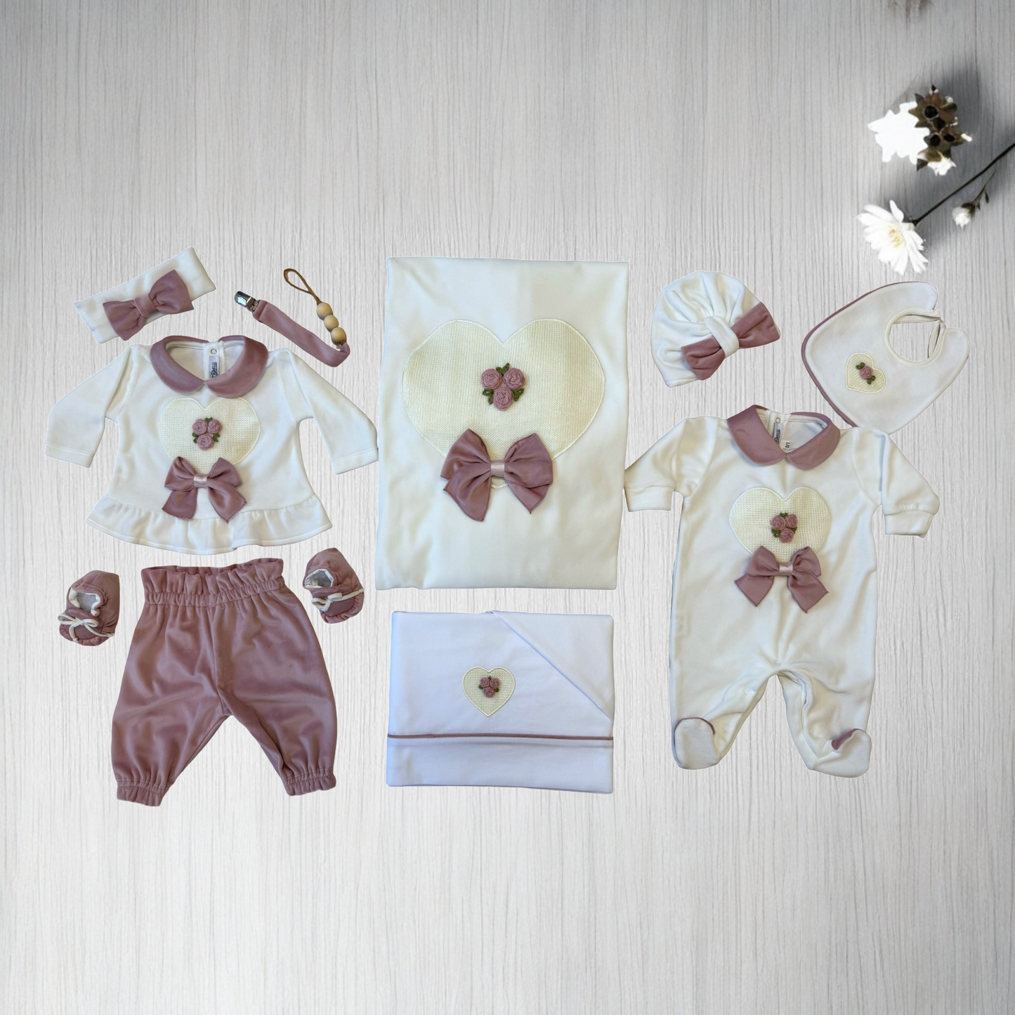 Set lenzuola cotone culla Teneri & Belli TL 402