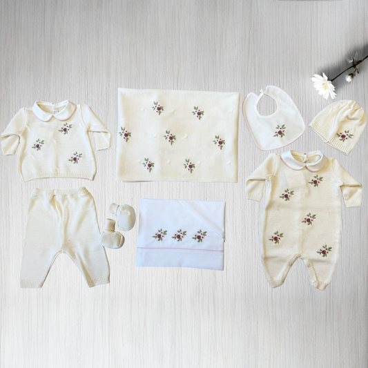 Set lenzuola cotone culla Teneri & Belli TL 412