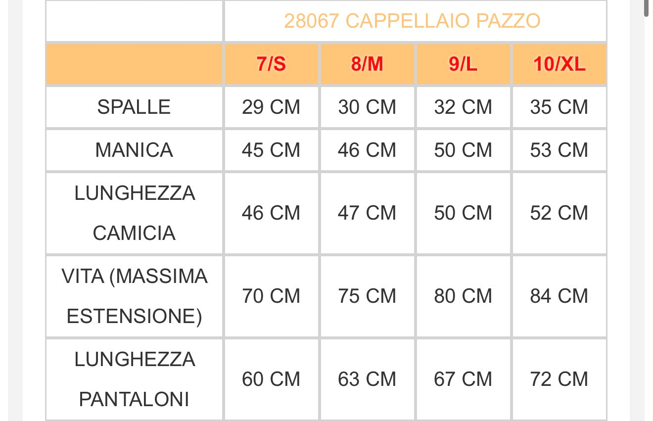 Cappellaio Pazzo 28067