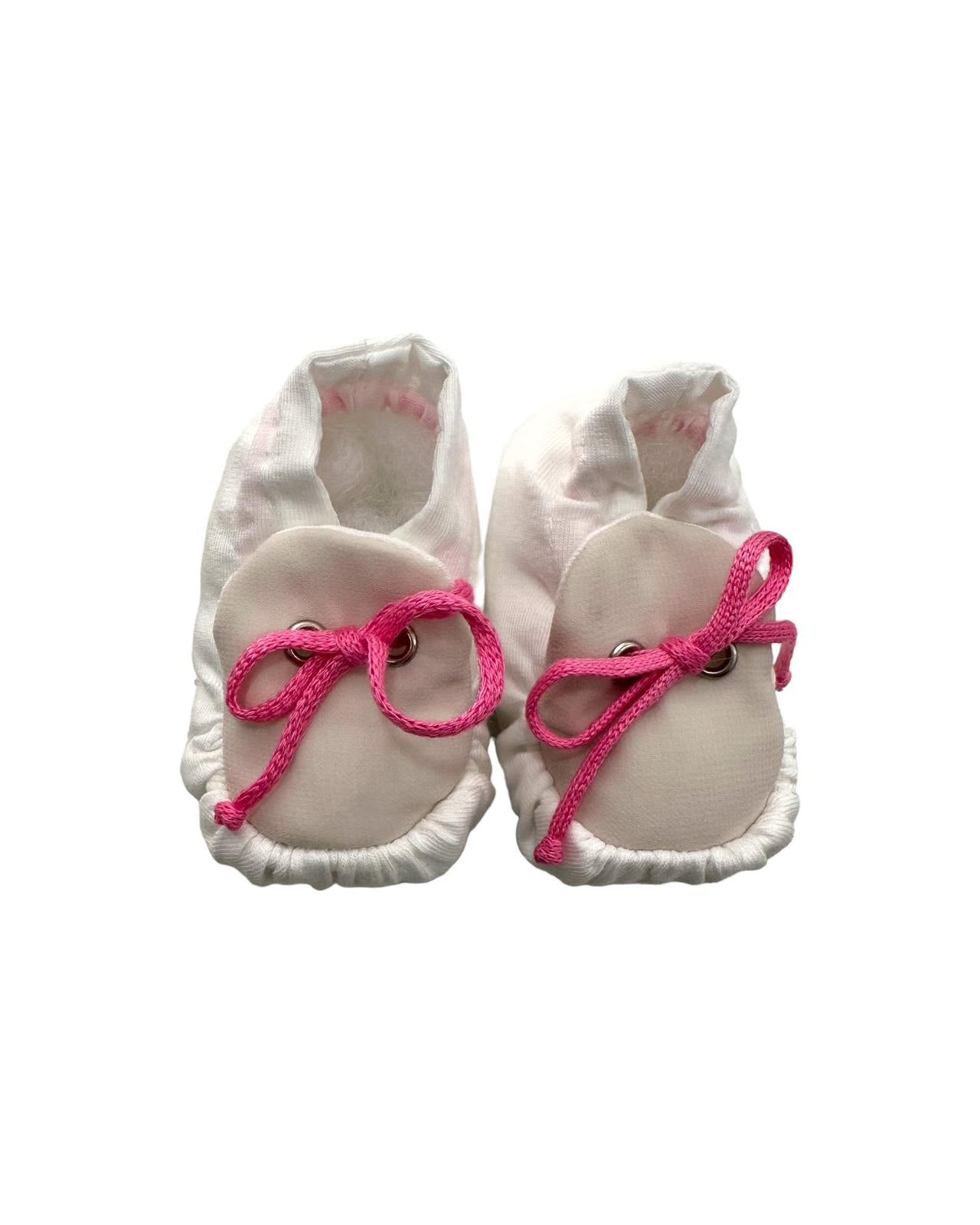 Scarpette culla nascita cotone Teneri & Belli TSC 258