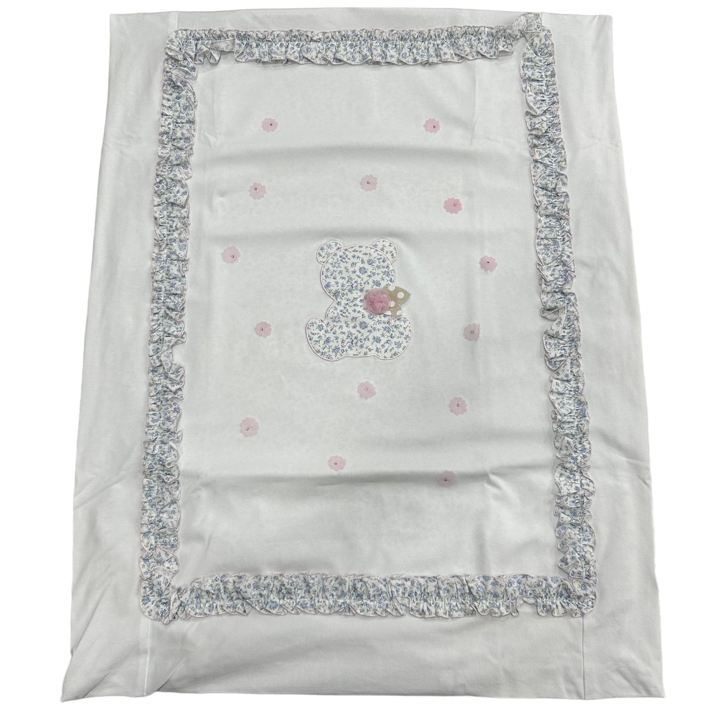 Coperta cotone culla Teneri & Belli TC 256