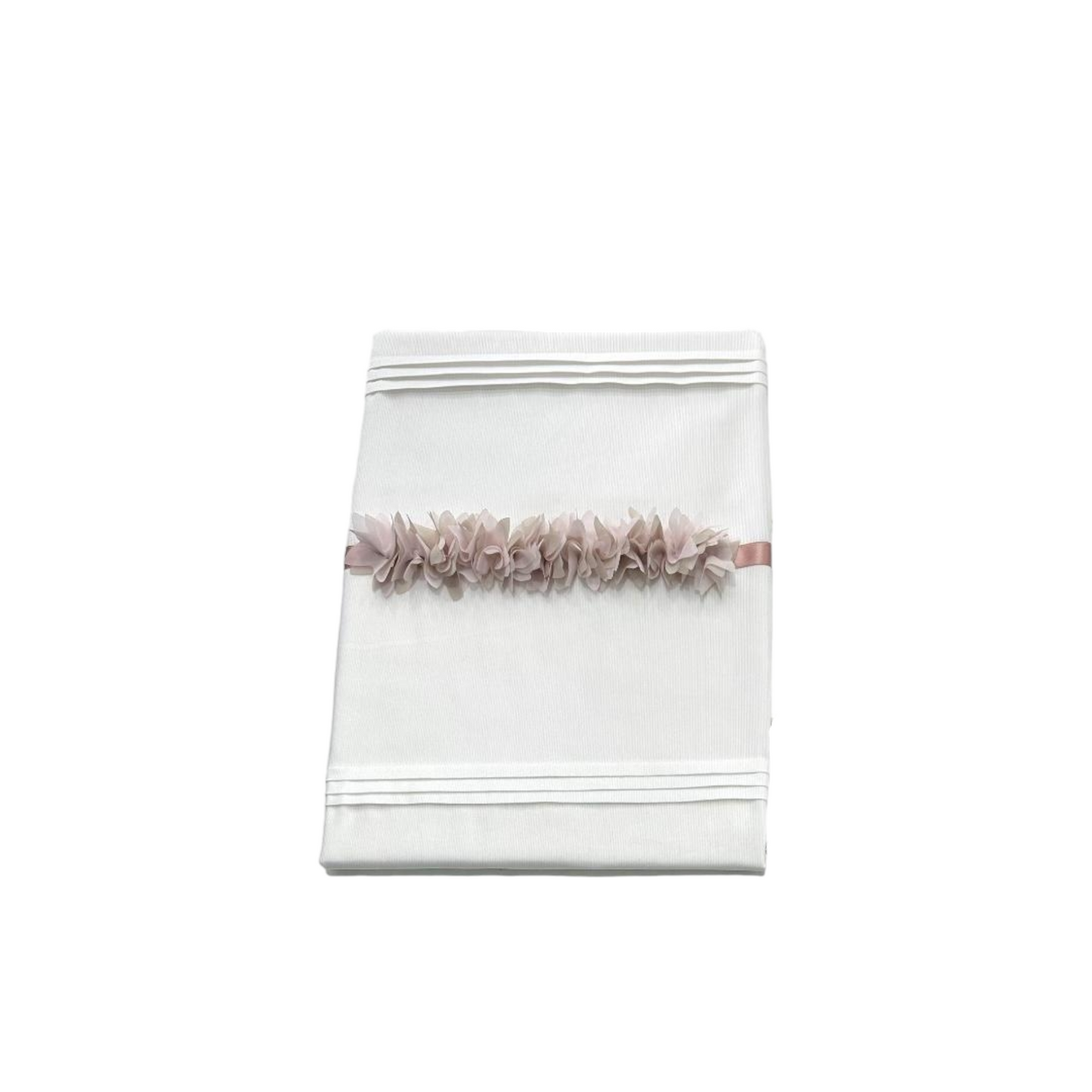 Coperta culla cotone con chiffon Teneri & Belli TC 254