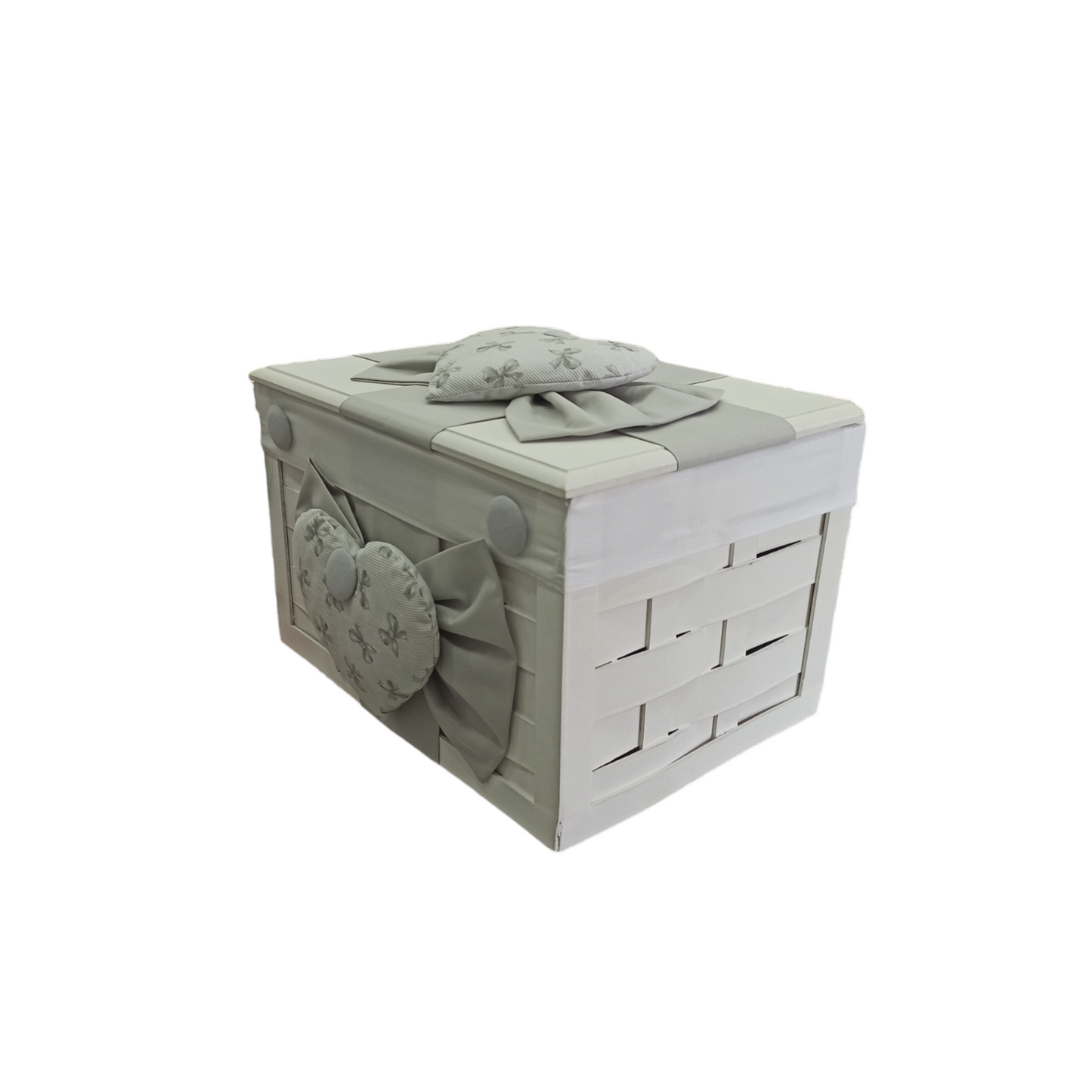 Baule in legno rivestito 1001/A G