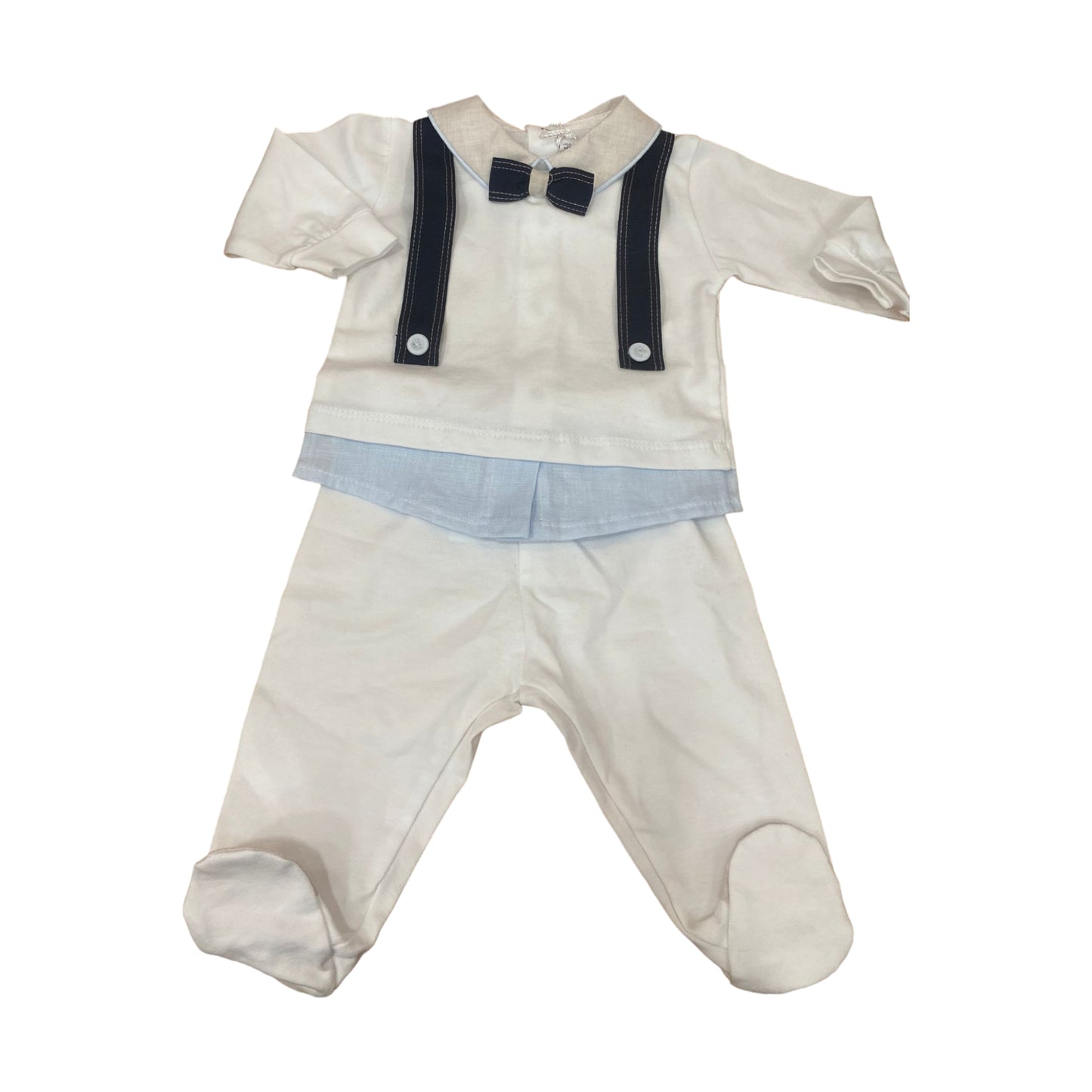 Completo clinico cotone nascita Teneri & Belli TS 159