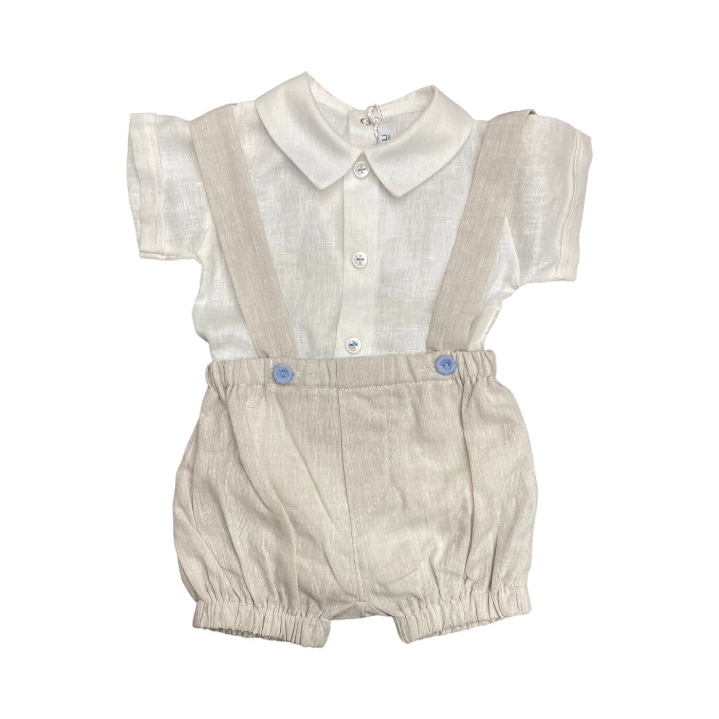 Pagliaccetto nascita cotone Teneri & Belli TP 157