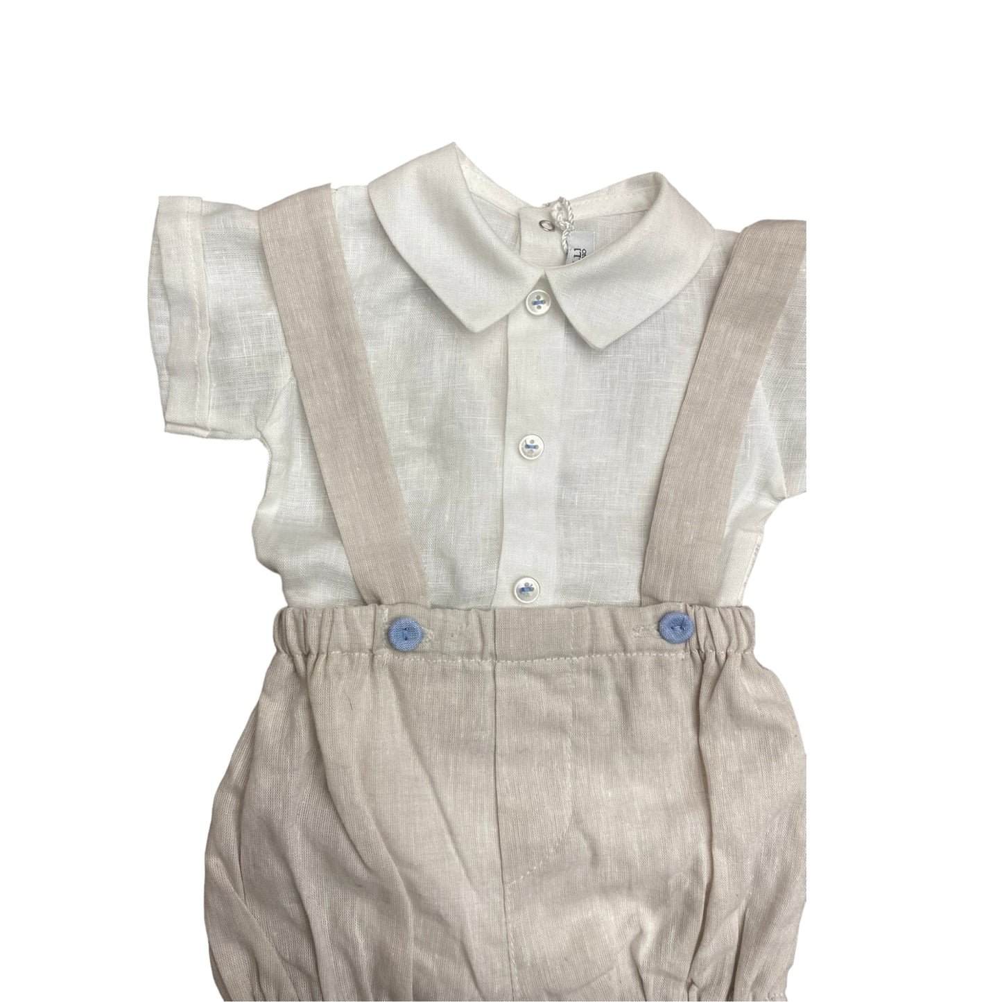 Pagliaccetto nascita cotone Teneri & Belli TP 157