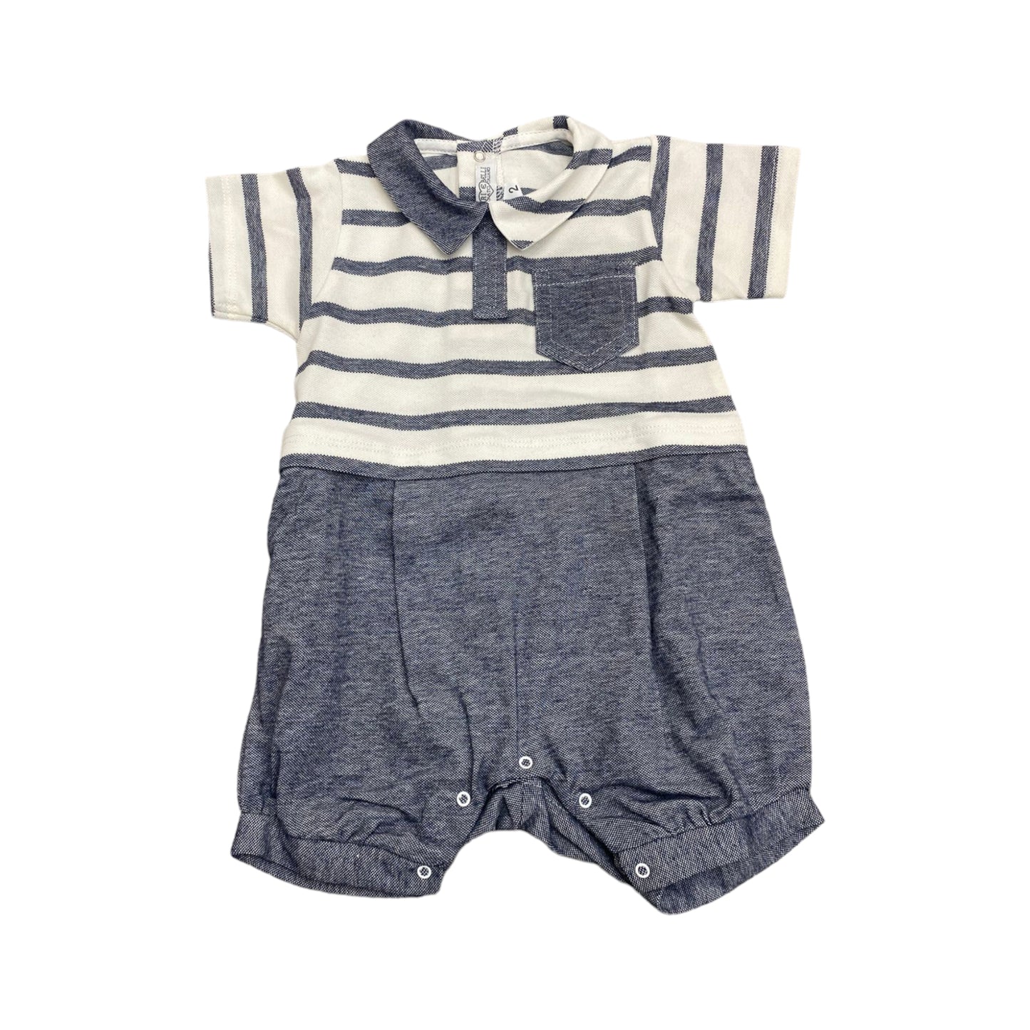 Pagliaccetto nascita cotone Teneri & Belli TP 859