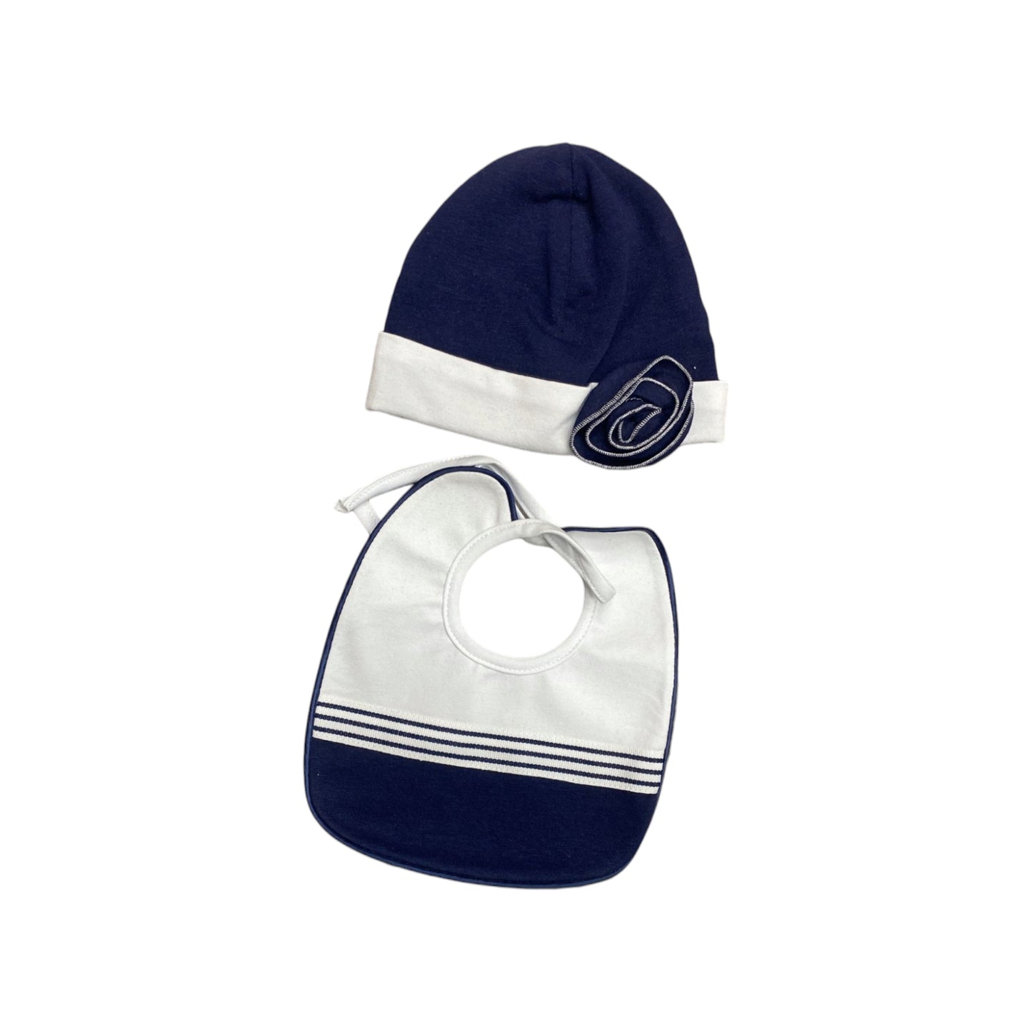 Coordinato cappello e bavetta  Teneri & Belli TR 858