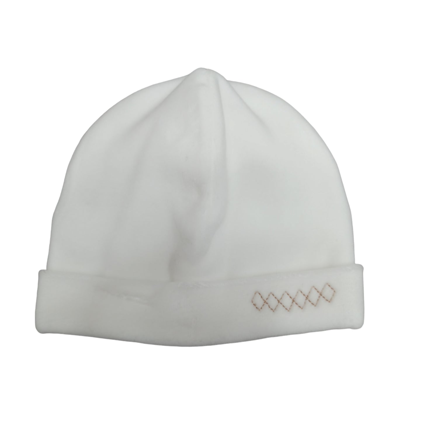 Coordinato cappello e bavetta ciniglia Teneri & Belli TR 305