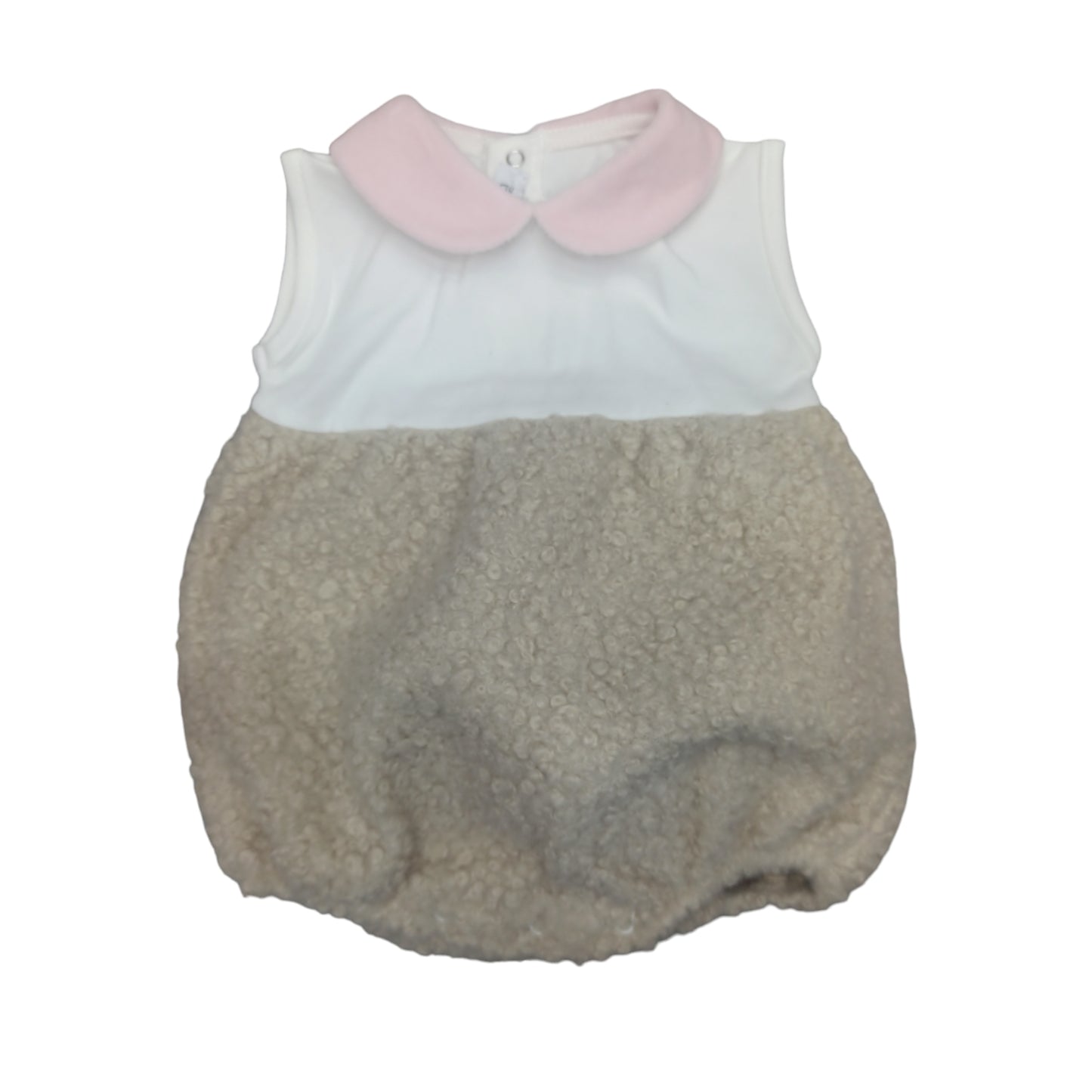 Pagliaccetto ciniglia e pelliccia Teneri & Belli TP 304