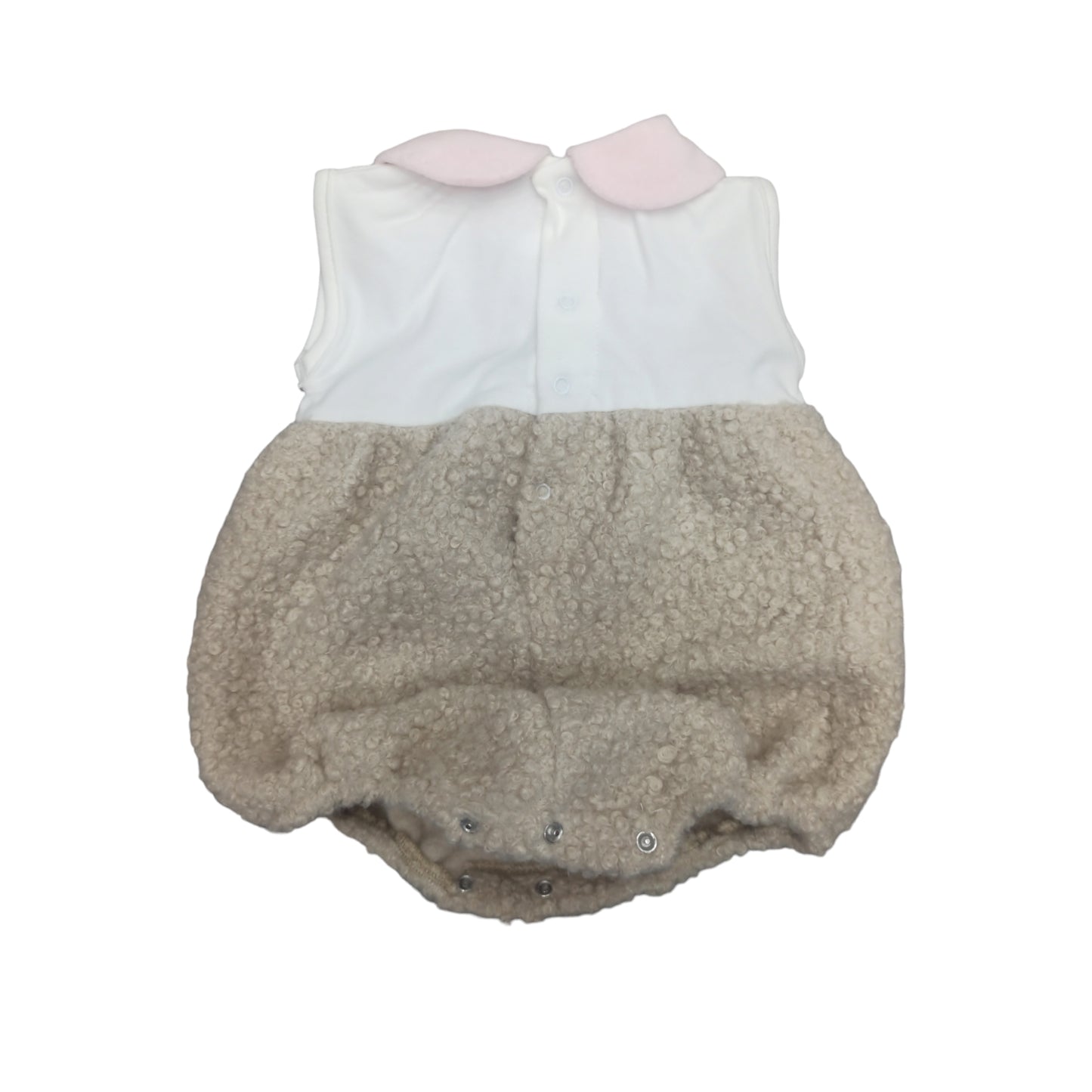 Pagliaccetto ciniglia e pelliccia Teneri & Belli TP 304