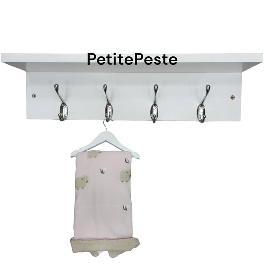 Coperta in ciniglia e pelliccia Teneri & Belli TC 304