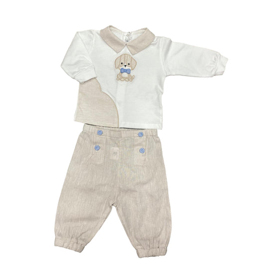 Completo clinico cotone nascita Teneri & Belli TS 157