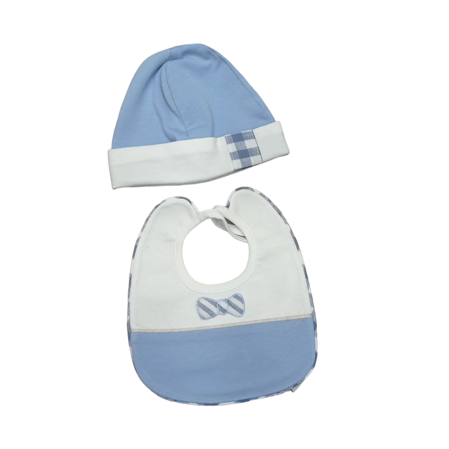 Coordinato cappello e bavetta Teneri & Belli TR 951