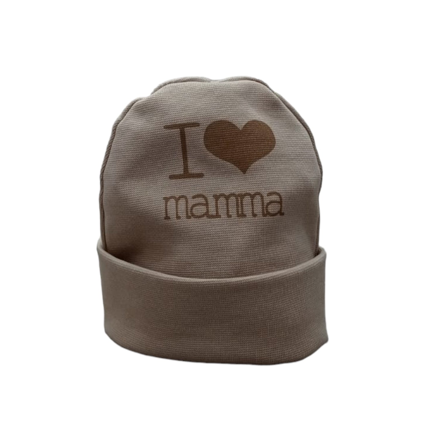 Cappellino cotone nascita Nancy I Love Mamma 1662/2 B