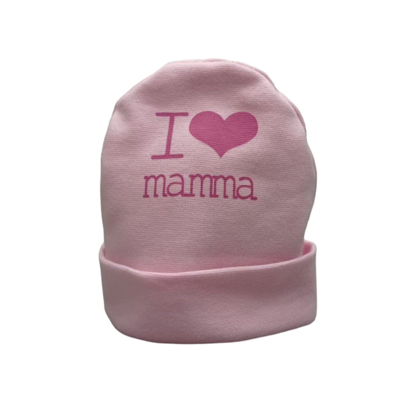 Cappellino cotone nascita Nancy I Love Mamma 1662/2 P