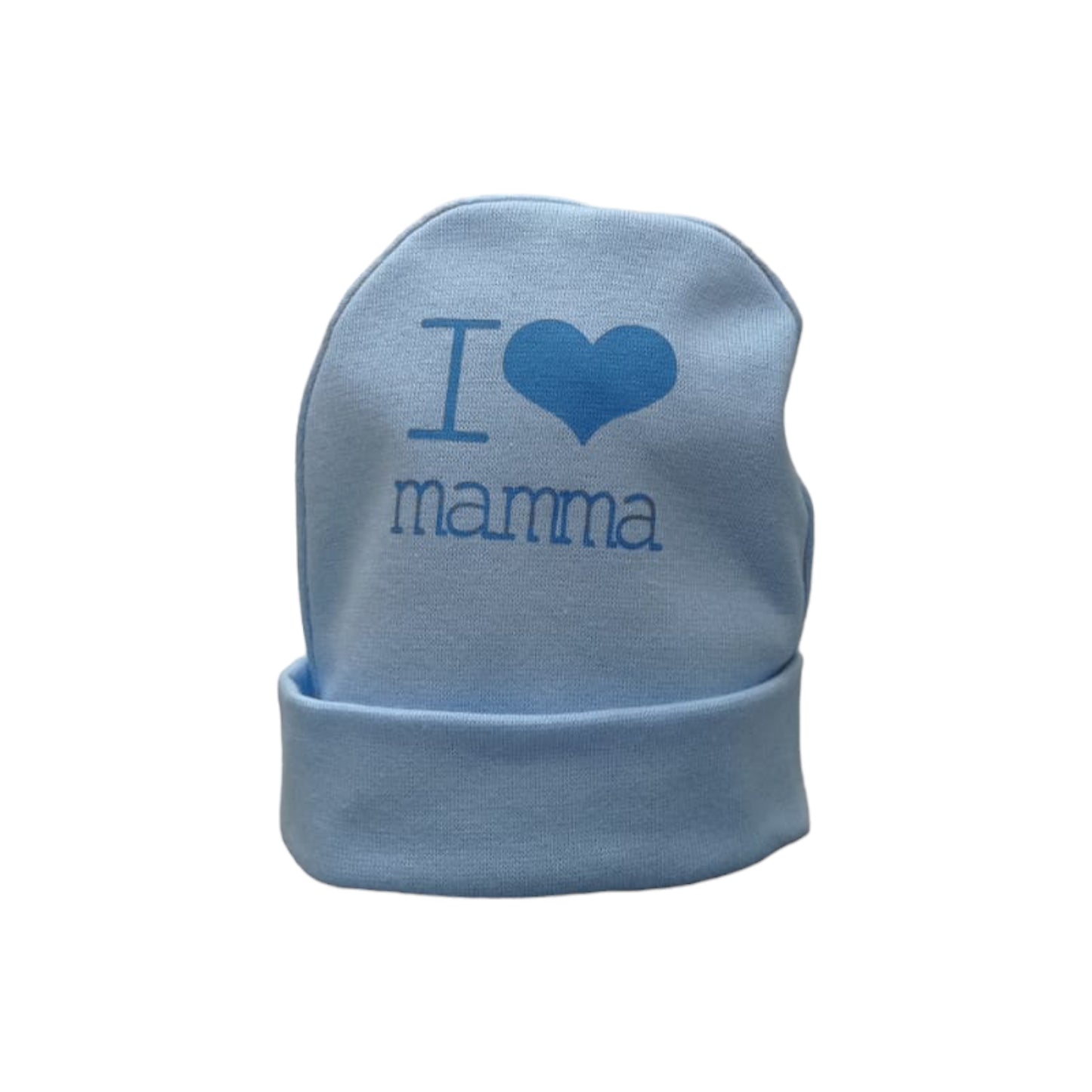 Cappellino cotone nascita Nancy I Love Mamma 1662/2 A